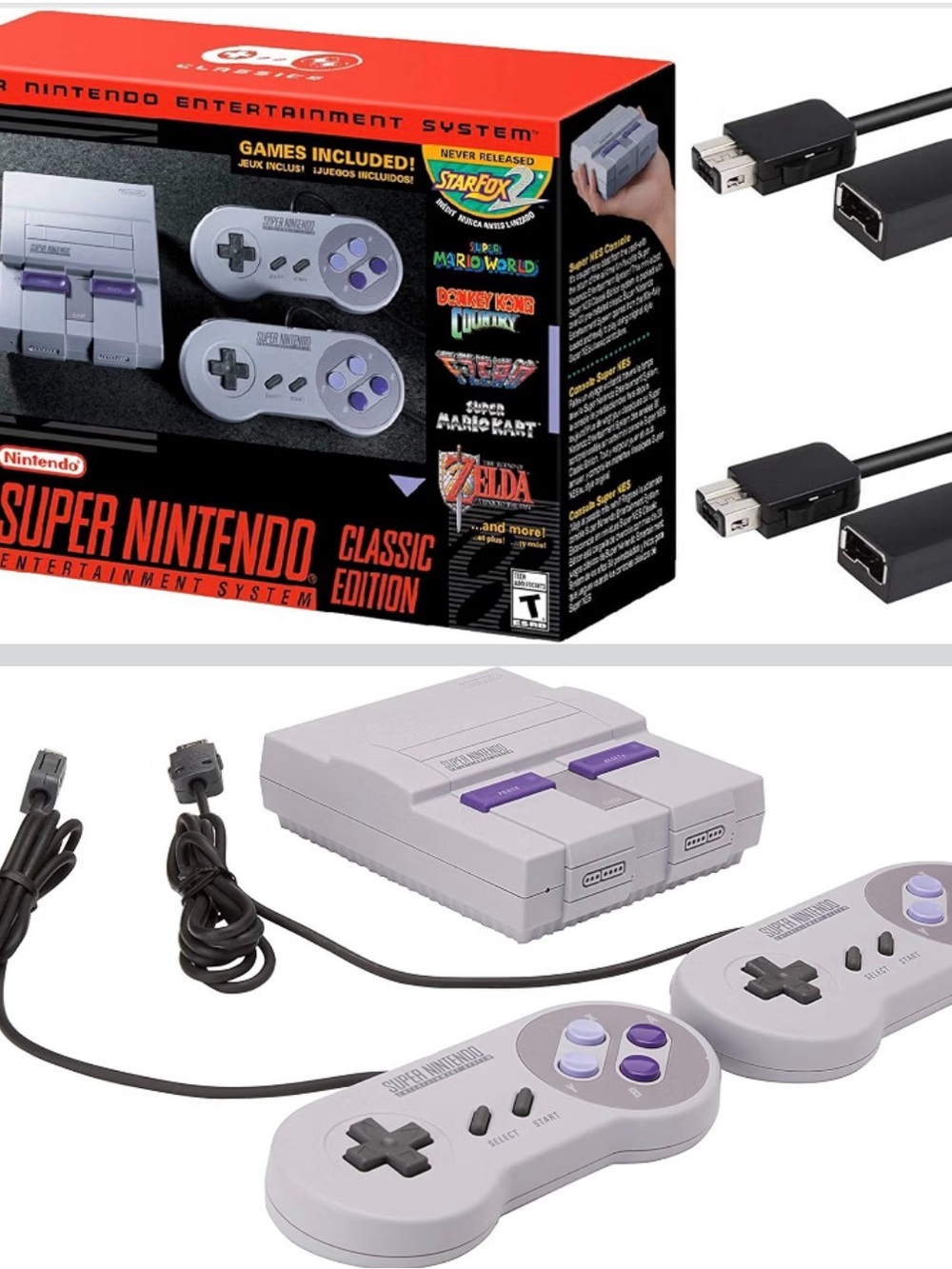 Nintendo Super Nintendo Classic Edition Console Mini Small